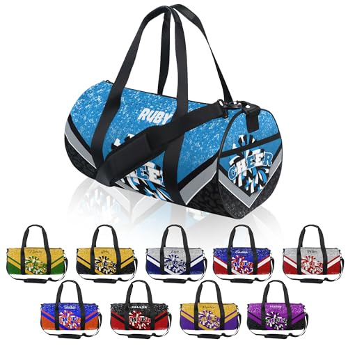 Personalized Cheer Bag, Custom Cheerleading Sport Duffel Bags with Name, Bag for Cheerleaders Cheerleader Gift