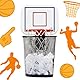 Mad Monkey Basketballkorb Mülleimer - Lustiger Papierkorb für Jugendzimmer oder Büro - Basketball Mülleimer mit Sound - Perfektes Gadget für Basketball Fans