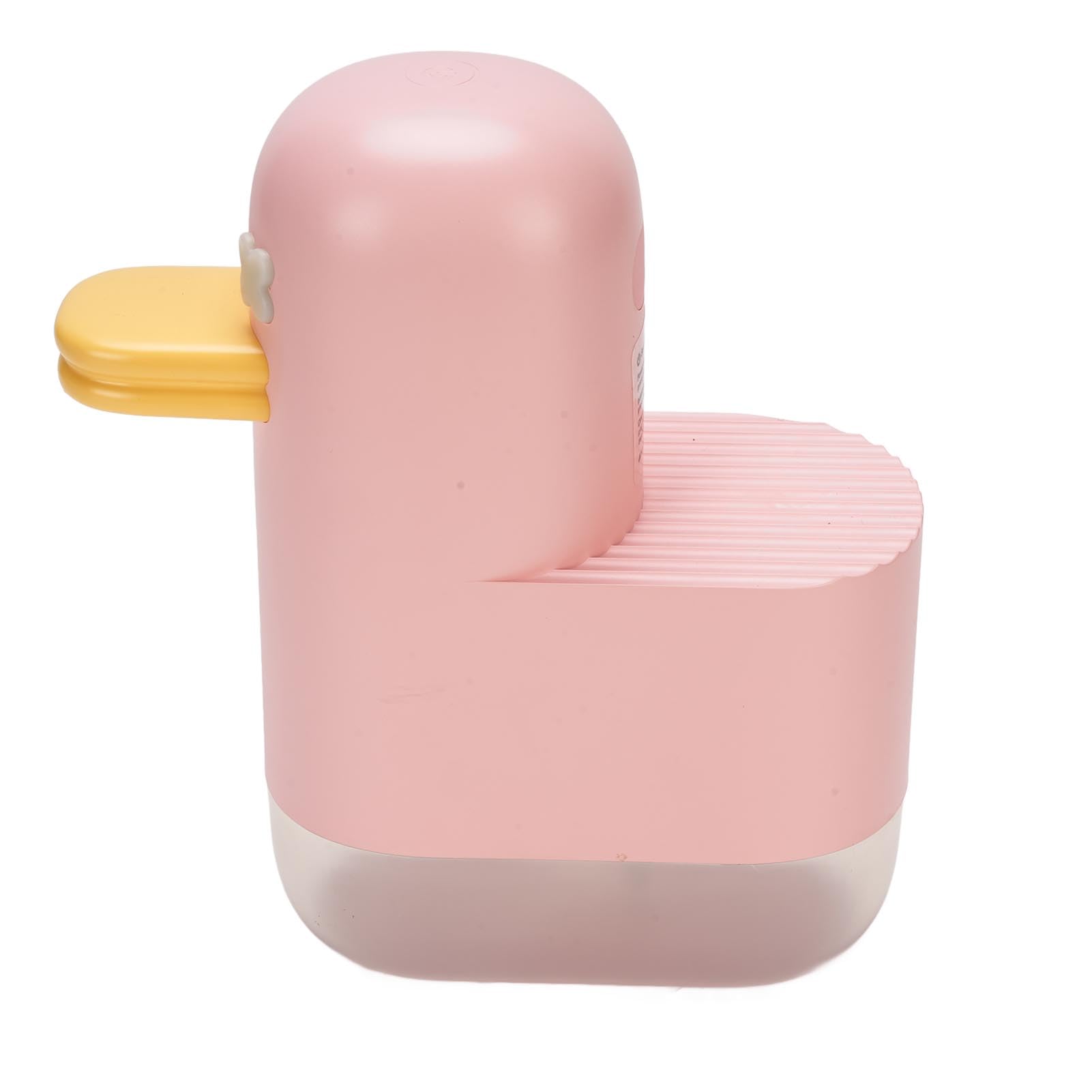 Cosiki Dispenser Automatico di Schiuma a Forma di Anatra, Dispenser Manuale con Rilevamento Intelligente, con Sensore Ad Alta Precisione con Batteria Ricaricabile da 1200 MAh, Ideale per Bagno, e