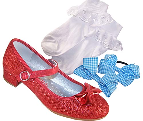 Chaussures à talons bas rouges Cover