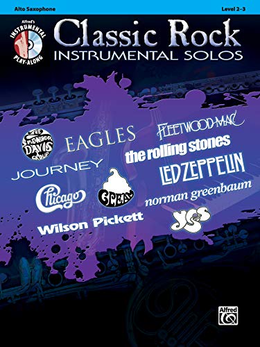 Classic Rock Instrumental Solos: Alto Sax, Book & CD (Pop Instrumental Solo Series)