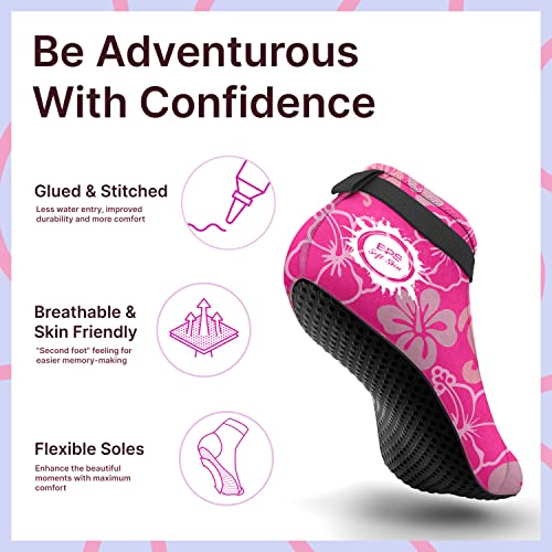 Image of BPS 'Aqua Series' 3mm Neoprene Water Socks for Sand, Beach, Soccer, Volleyball, Wetsuit Booties