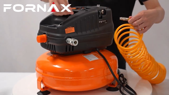 FORNAX Pancake Air Compressor, 3 Gallon, 110 PSI Portable Air