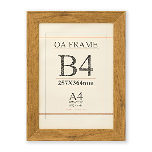 大仙 額縁 OA額 ブント B4 ウォールナット T01130702