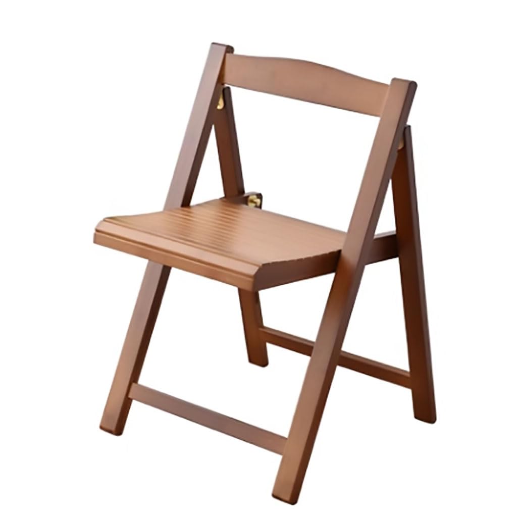 Wooden Folding Chair, Curved backrest, Solid Wood Structure