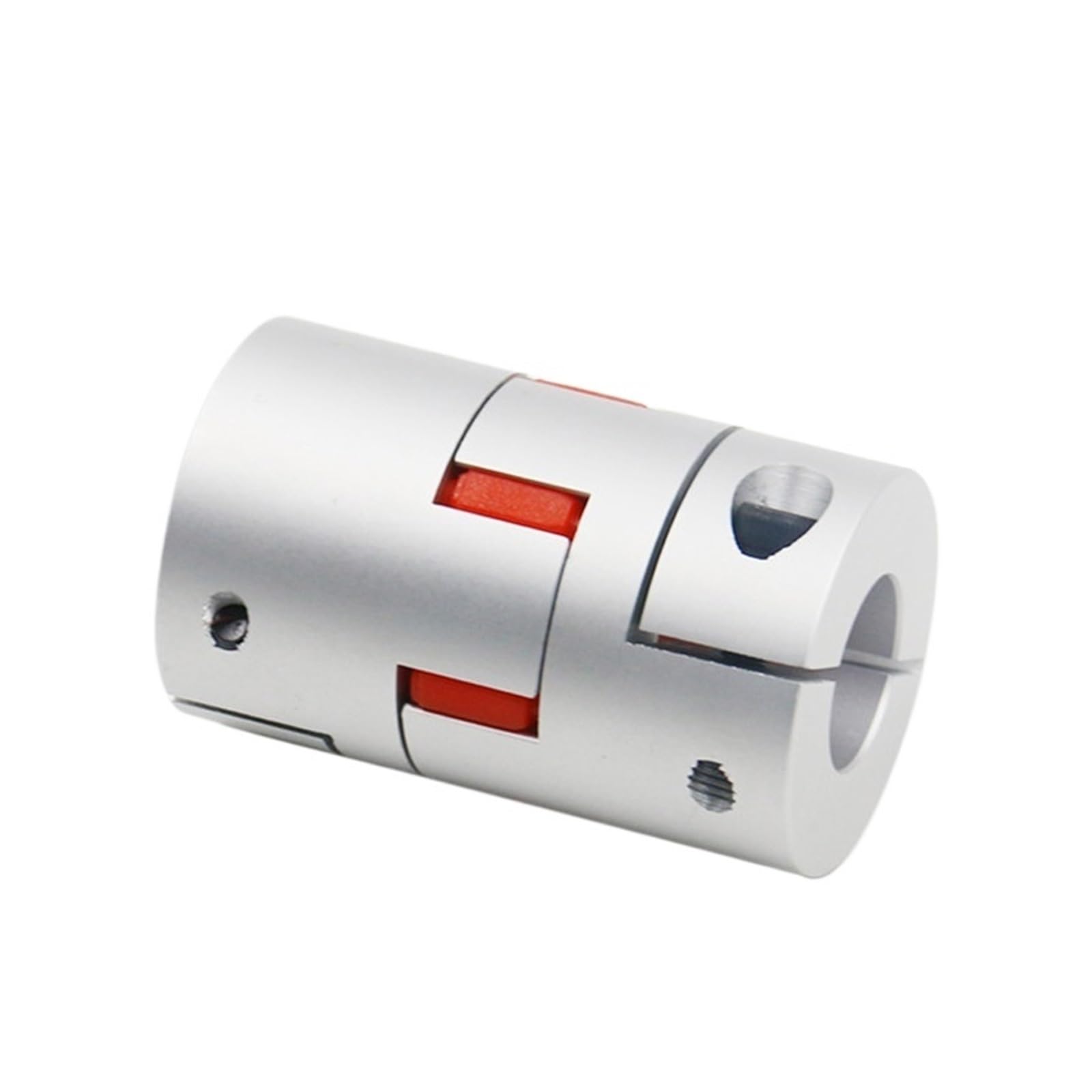 D25 L35 5/6/6,35/8/9,525/10/12/14 mm Coupleur à trois mâchoires en aluminium Prune Connecteur de moteur Connecteur flexible (5 mm à 6,35 mm)