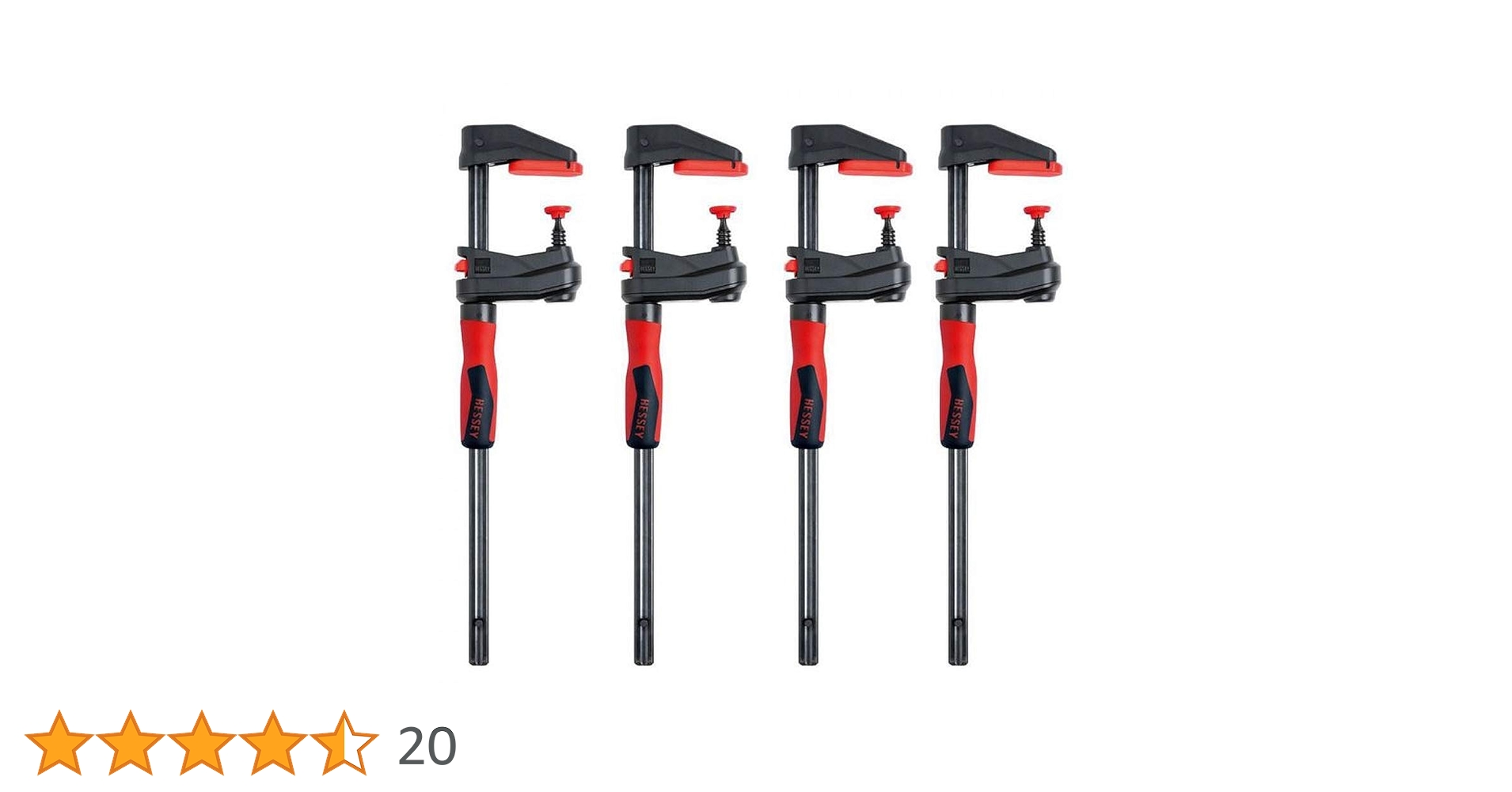 BESSEY - ベッセイ 軽量クランプ KLI-30 5本セット Amazon | Bessey ベッセイ マグネシウム製軽量クランプ KLI-30