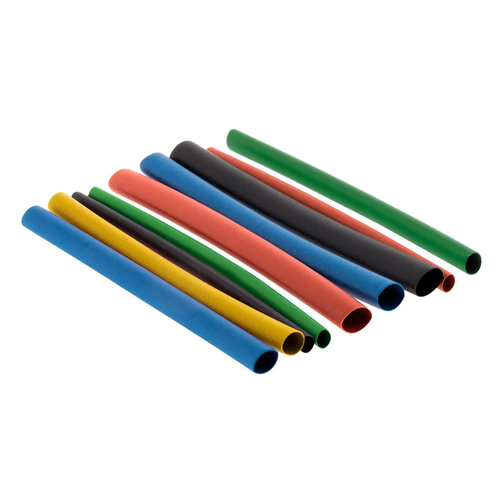Zenitech 280 Pieces 5 Colours Heat Shrink Tubing, Multicolored