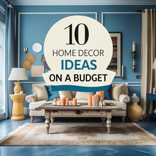 Affordable Home Decor: Top 10 Budget-Friendly Ideas for Stylish Living: Budget Home Makeover: 10 Easy Decor Projects for Every Room (English Edition)