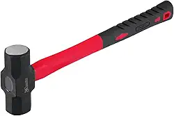 MTX Marreta Oitavada 1,5 kg com Cabo de Fibra Emborrachado