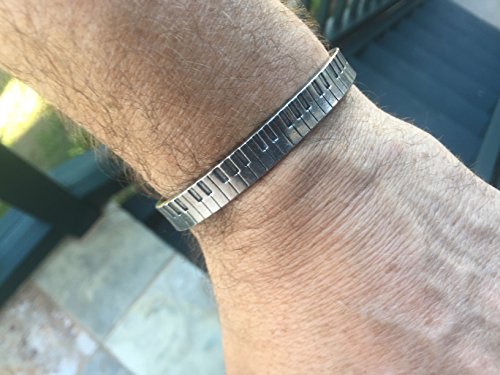 Piano Cuff Inspirational Jewelry Bracelet - Great Piano Gift for Music Teachers, Musicians, and Music Students By Whitney Howard Designs2