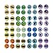 Produktbild 300pcs 6mm Glaspuppenaugen Tier Drachenaugen DIY Handwerk Flatback Cabochon Augäpfel Zubehör Schmuck handgefertigt