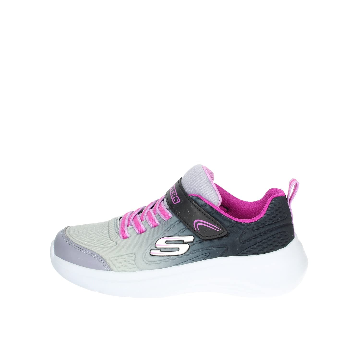 Skechers Girl's Selectors Sweet Swirl Sneakers, Black, 13.5 UK Child