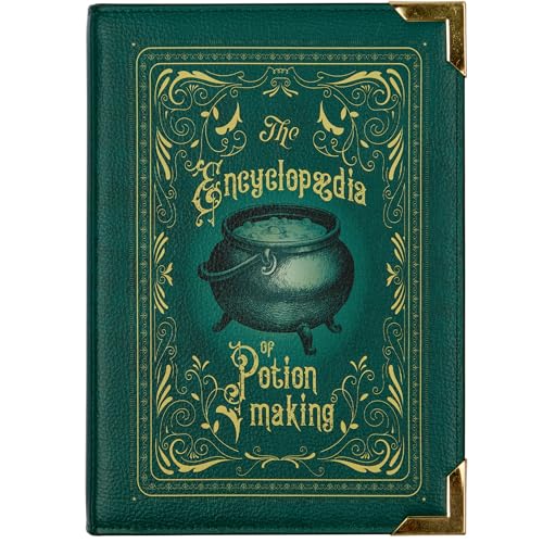 Well Read Co Crossbody Purse Handbag for Book Lovers - The Encyclopedia of Potion Making, Vegan Leather, Small2