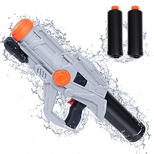 Tinleon Water Gun for Adults Kids: Super Squirt Gun Water Blaster 2250CC High-Capacity Shoots up to 36ft Long Shooting Range, Beach Party and Summer Swimming Pool