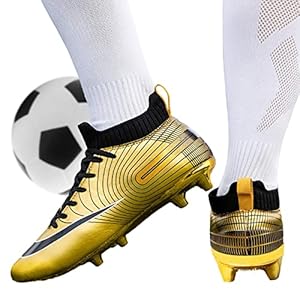 Voetbalschoenen,Professionele antislip voetbalschoenen voor jongens | Schoenplaatjes Voetbalschoenen voor heren Trainingsschoenen Schoenplaatjes Voetbalschoenen voor heren Bavokon