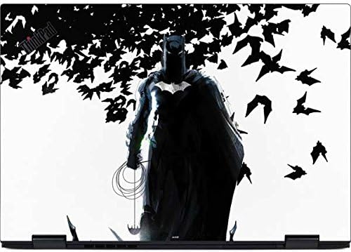 Skinit Decal Laptop Skin Compatible with Thinkpad X1 Yoga (3rd Gen 2018) - Officially Licensed Warner Bros Batman and Bats Design