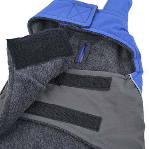 Veste chaude pour chien imperméable pour éviter les frissons en promenade S - 6