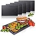 BonAura® ARDESIA 6er Set Schieferplatten 20x30cm - Schiefer Tischuntersetzer Servierplatten zum Anrichten & Dekorieren von Gerichten - inklusive Sushi Anleitung