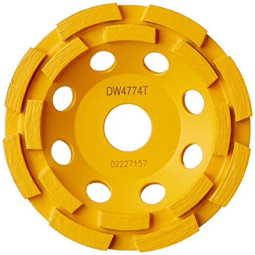 Image of DEWALT DW4774T-AE 115mm Double Row Diamond Cup Grinding Wheel for angle grinders