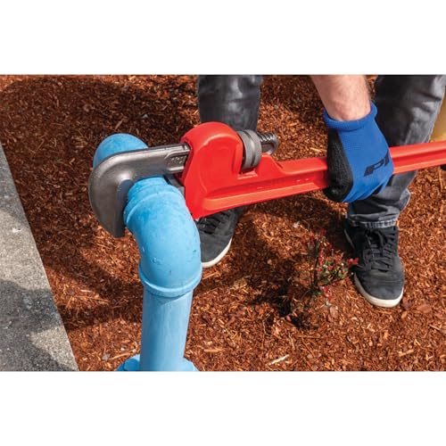 Image of Performance Tool W1133-36B 36 in. Adjustable Steel Pipe Wrench, Red
