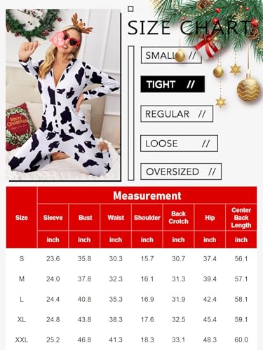 Ekouaer Halloween Onesie for Women Hooded Jumpsuit Sexy One Piece Pajamas - image 6