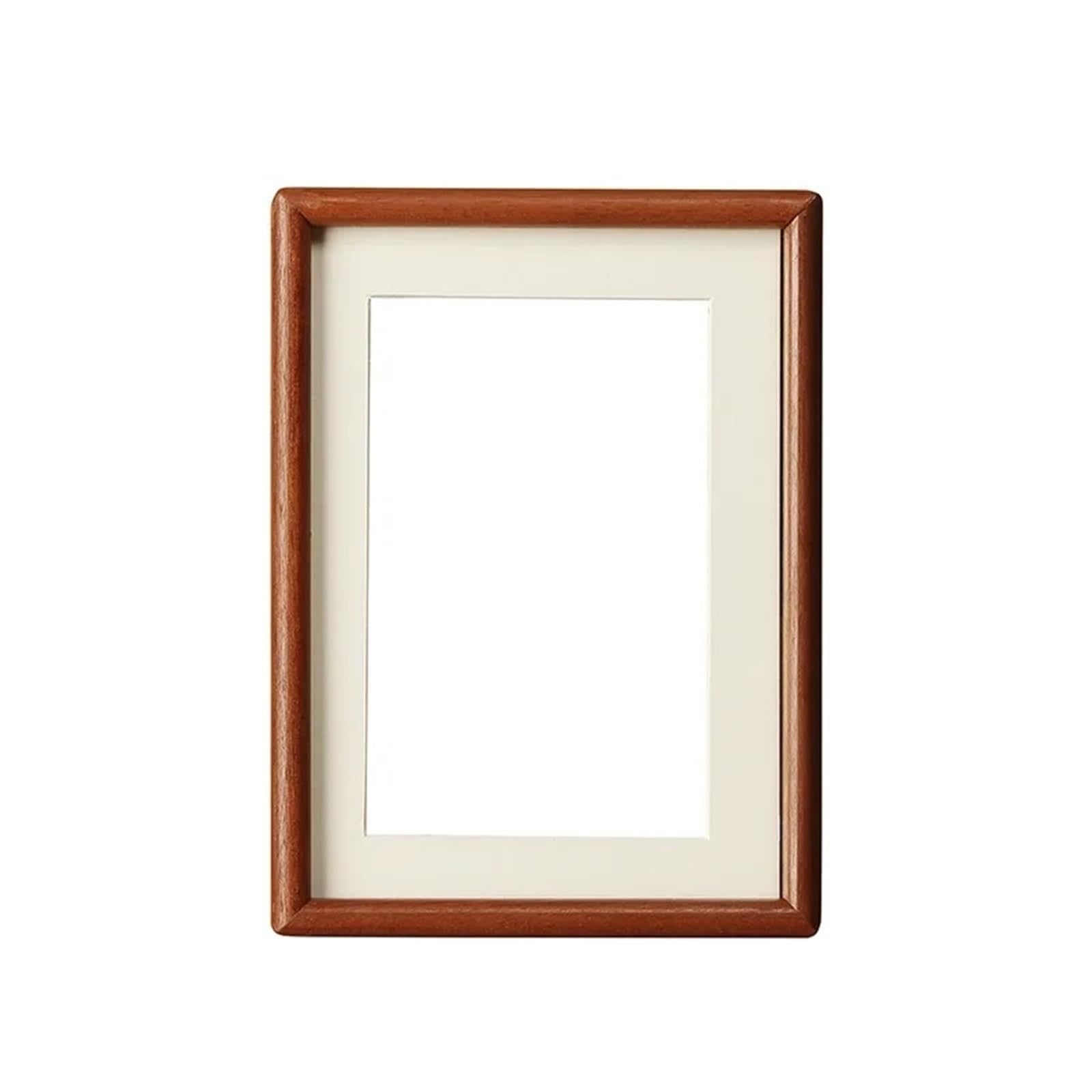 DAJGRHE Photo Frame Solid Wood Round Corner Picture Frame, Minimalist Design, Tabletop, Home Decor(26.7x21.5cm 10Inch-A)