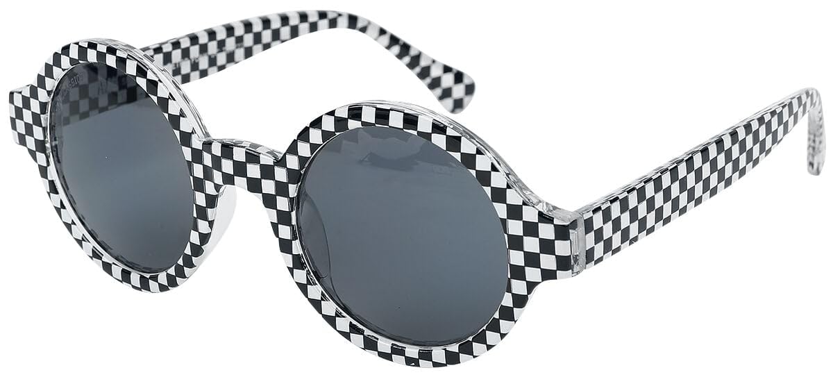 Urban Classics Unisex Sunglasses Retro Funk UC Sunglasses, Black/White, One Size
