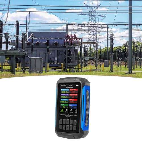 Dosímetro de radiación electromagnética 5 en 1 con pantalla color 2.8 pulgadas miniatura 2