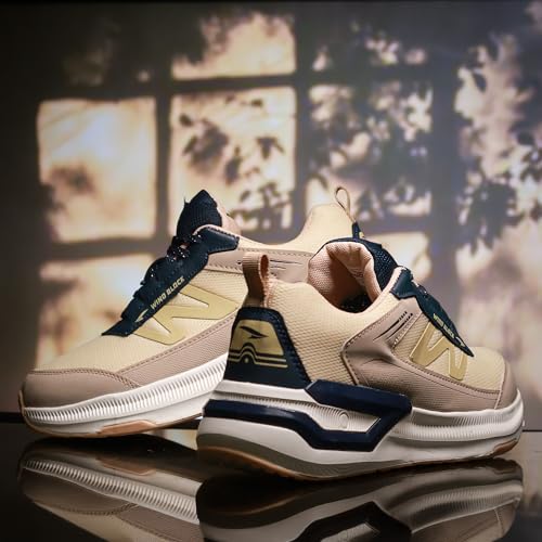Image of ASIAN Civic-01 Men's Sports Running Shoes | Lightweight Sneakers with Breathable Mesh Upper, Shock-Absorbing Cushion Midsole & Non-Slip Outsole for Running, Walking & Gym