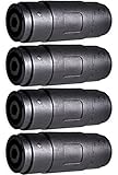 CESS 4Pin Speaker/Amp Speakon Female to Female Plug Jack Straight Coupler Cable Connector (4 Pack)