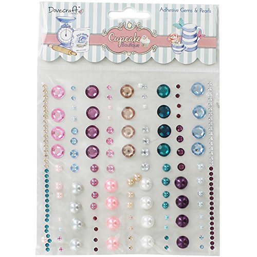 Dovecraft Cupcake Boutique Collection - Gems and Pearls