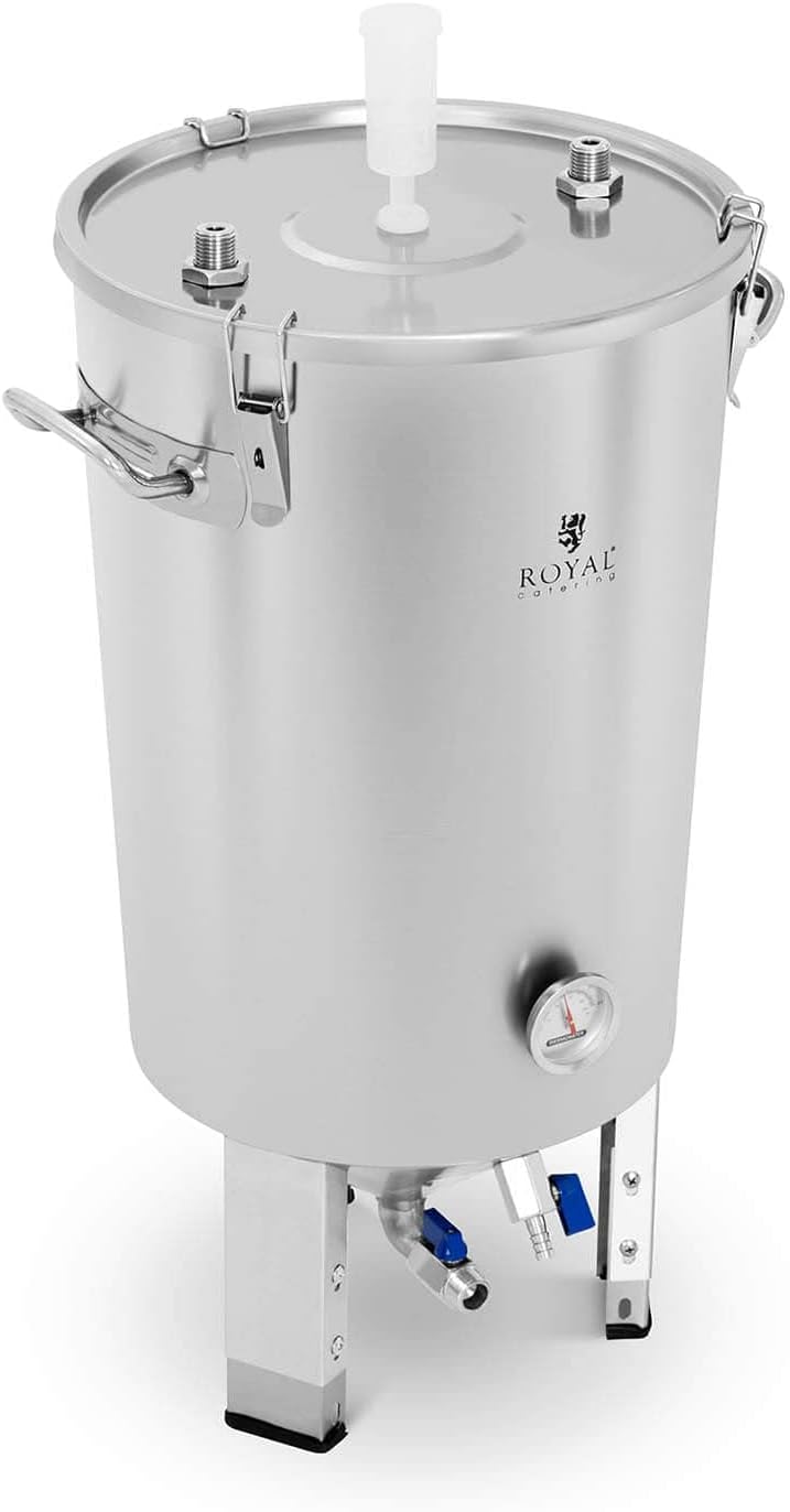 Royal Catering Stainless Steel Fermentation Vessel Beer Brewing
