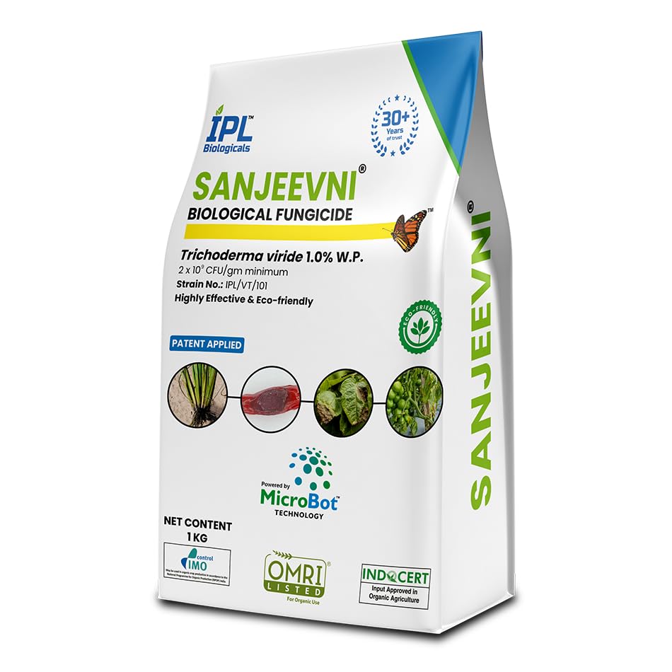 Sanjeevni,Trichoderma Viride 1.0% W.P Effective Control of Fungicide. (1 KG) (B0D7Q6FM41) Amazon Price History, Amazon Price Tracker