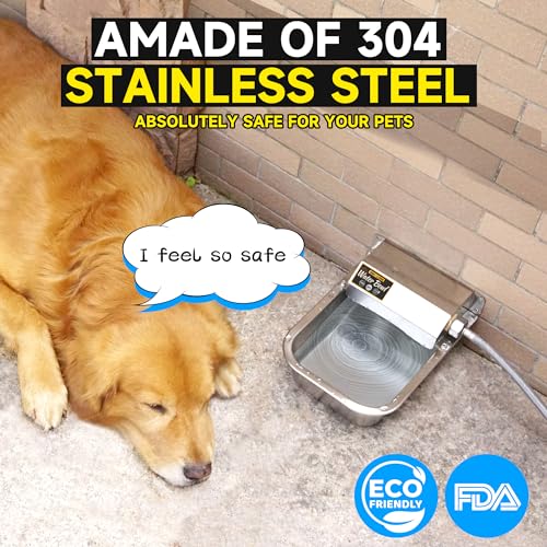 Automatic-Water-Dispenser-for-Dogs-88oz-Outdoor-Dog-Water-Bowl-304-Stainless-Steel-Water-Feeder-for-Small-to-Large-Pets-Large-Livestock-Waterer-Anti-Tipping-Water-Auto-Fill-Easy-to-Clean - Cucciolini Doodles   Automatic-Water-Dispenser-for-Dogs-88oz-Outdoor-Dog-Water-Bowl-304-Stainless-Steel-Water-Feeder-for-Small-to-Large-Pets-Large-Livestock-Waterer-Anti-Tipping-Water-Auto-Fill-Easy-to-Clean