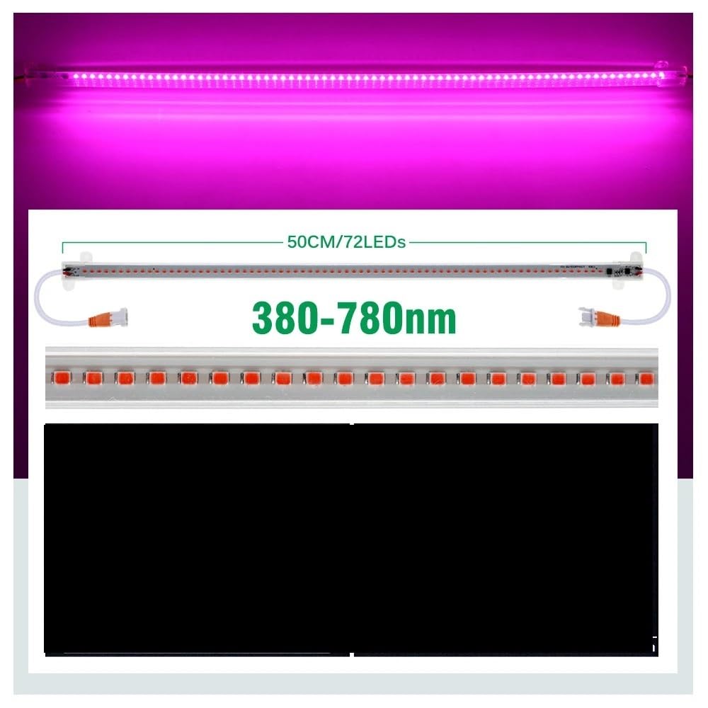 LED indoor plant growth lamp full spectrum flower and succulent potted cultivation,Économie d'énergie(4000K,Set)