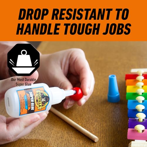 Gorilla Ultimate Fast-Setting Super Glue, Clear, 15 g - image 5