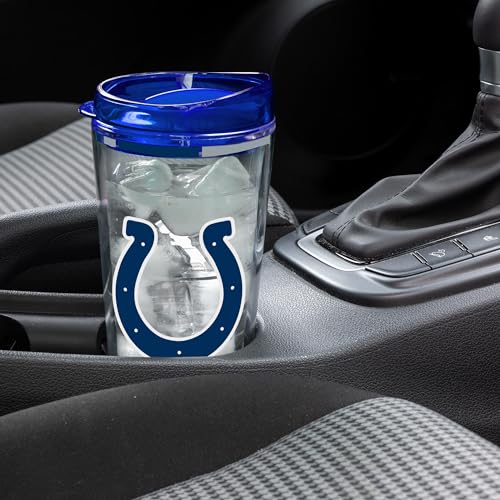 Image of Rico Industries NFL Football Double Wall Classic 16oz Or 20oz Tritan Tumbler W Lid
