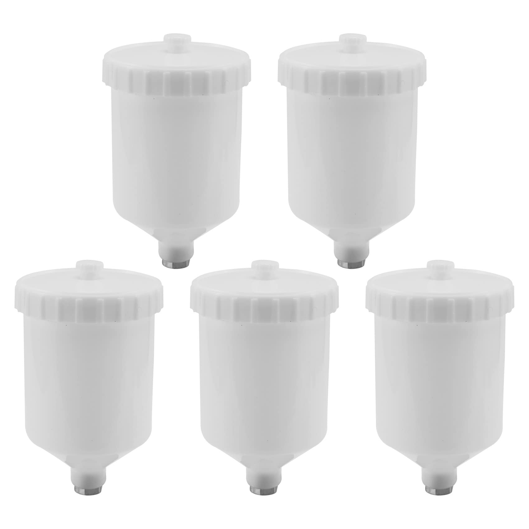 Jnchdghwa White 5X 600Ml Paint Watering Can Air Tool Plastic Pot Thread Connector Tool