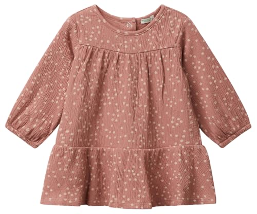 United Colors of Benetton Vestito 35CUAV00M, Rosa, 12 Mesi Bimba