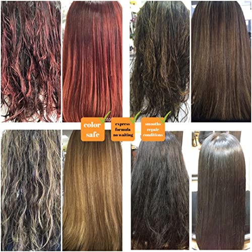 Kerazon Professional BRDKZ326 Clarifying Shampoo With Brazilian Keratin Treatment And Intensive Hair Mask Kit Tratamiento De Keratina Alisado 120Ml. Packaging May Vary. thumb #5