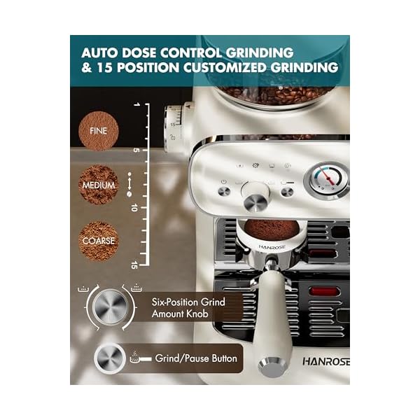   Espresso-Machine-With-Grinder-20-Bar-Espresso-Machine-with-Milk-Frother-Steam-Wand--All-in-One-Espresso-Maker-Espresso-Machines-for-Home-Professional-Cappuccino-Latte-Machine