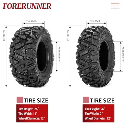 FORERUNNER 26x9-12 ATV Tires