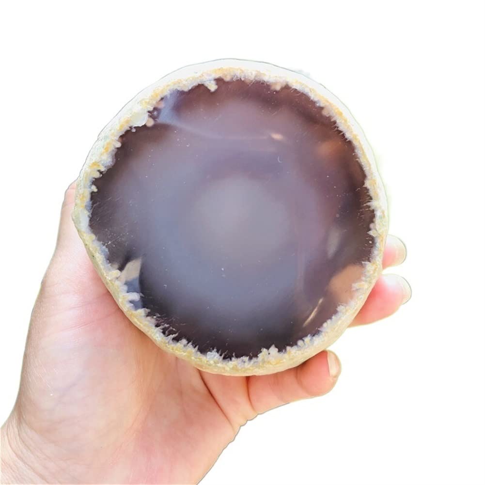 Natürlicher Kristall rau Heilender Aura-Kristall 390-450 g Natürlicher Achat-Kristallstein