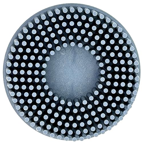 Image of 2 inch 400 Grit Blue R-Type Bristle Disc 5 Pack | Ceramic-Aluminum Oxide for Fine Blending, Smoothing & Semi-Polishing | Quick Change Roll Lock | Pack of 5