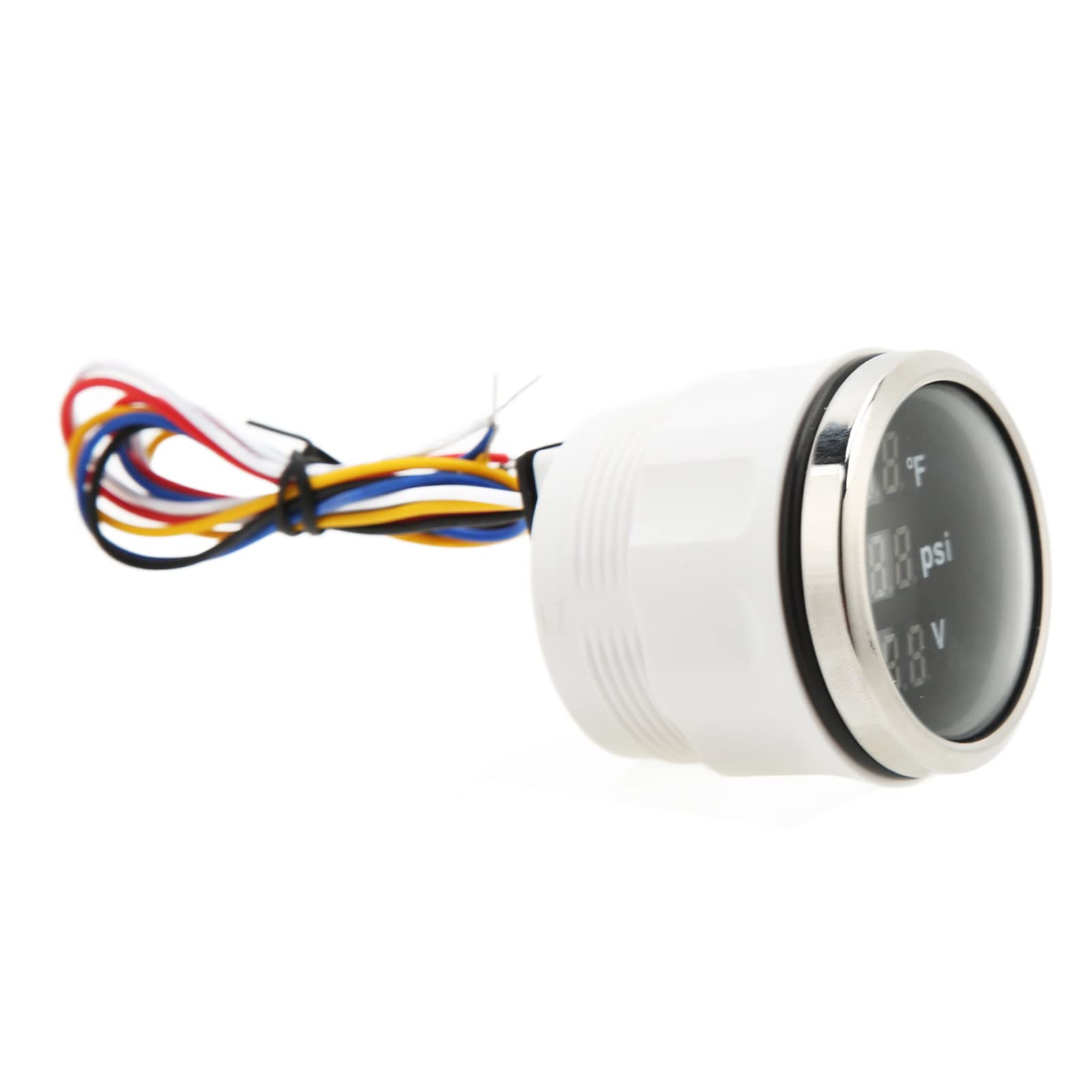 Indicatore della Temperatura Dell'acqua, per RV Yacht Barca Nave Auto Moto 52mm Indicatore Digitale della Temperatura Dell'acqua 3 in 1 DC 9 a 32 V Accurato