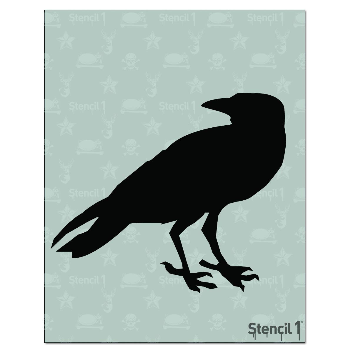 Stencil1 Raven 8.5 X 11
