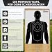 X-Targets Diana grande Human Silhouette / 50 x 70 cm / papel...