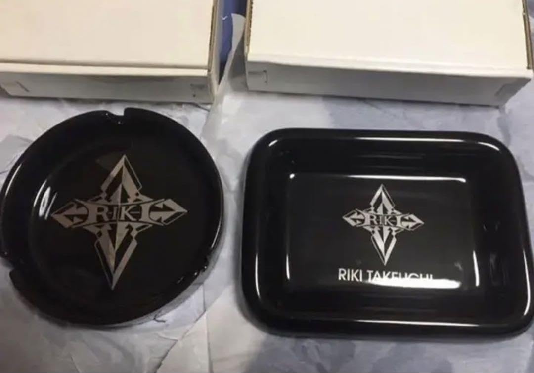 RIKI TAKEUCHI リキタケウチ 竹内力 灰皿 小物プレート RIKI TAKEUCHI リキタケウチ竹内力灰皿小物プレート