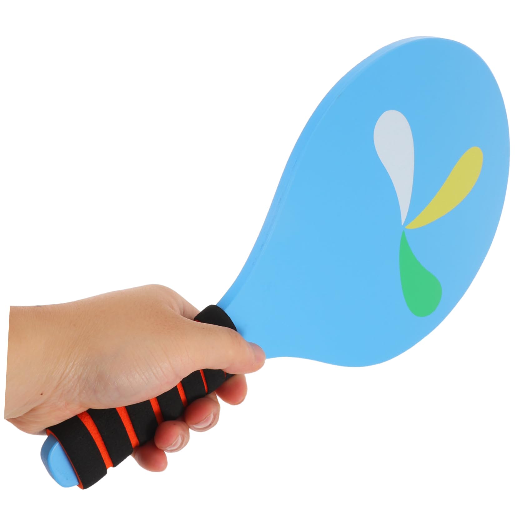 Toyvian Set Racchetta Paddle Badminton per Adulti, Completo in Legno | Palle e Volani Inclusi, Costruzione Ispessita, Uso Versatilel'aperto e Parco, Stile Moderno